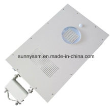 Grand lampadaire de puissance solaire de support de lumen de 12V 15W seul